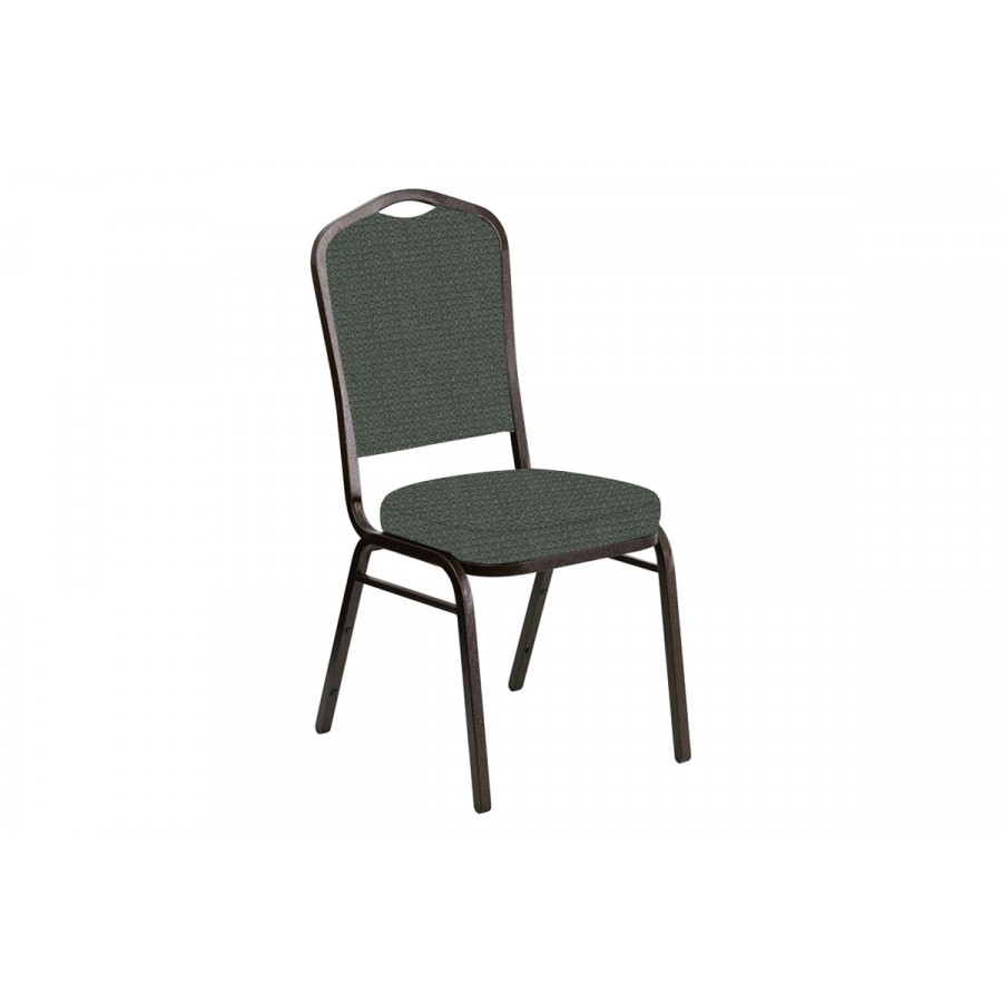 BLNK - Crown Back Banquet Chair in Venus with Gold Vein Frame