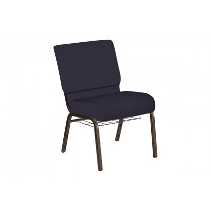 BLNK - Church Chair in Bonaire with Gold Vein Frame
