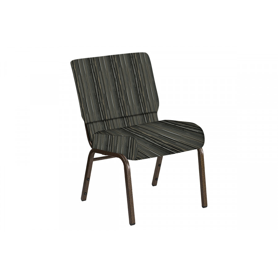 BLNK Church Chair in Canyon with Gold Vein Frame - Pewter, 21"W