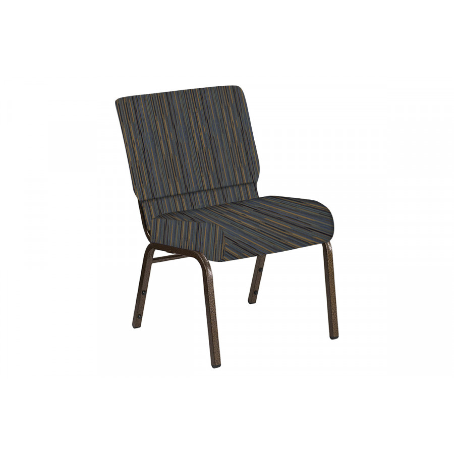 BLNK Church Chair in Canyon with Gold Vein Frame - Sky, 21"W