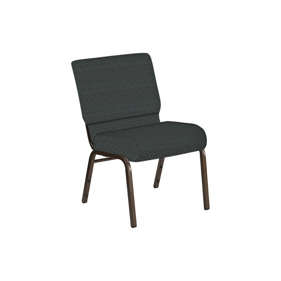 BLNK Church Chair in Fiji with Gold Vein Frame - Ash, 21"W