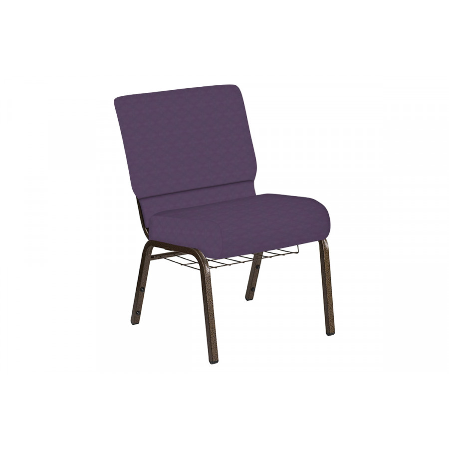 BLNK - Church Chair in Illusion with Gold Vein Frame