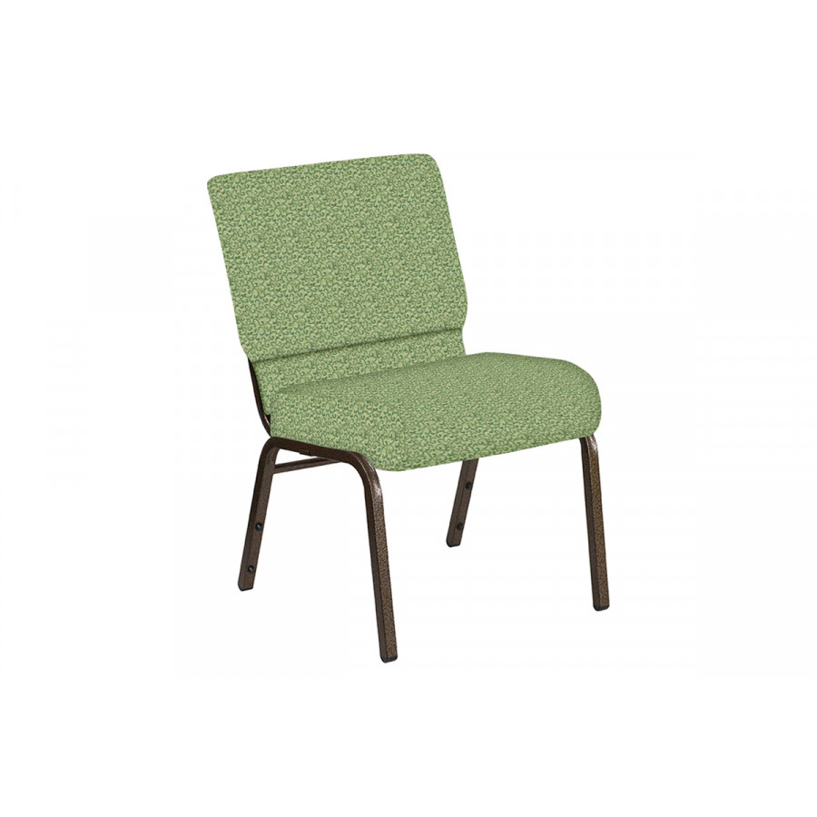 BLNK Church Chair in Lancaster with Gold Vein Frame - Sage, 21"W