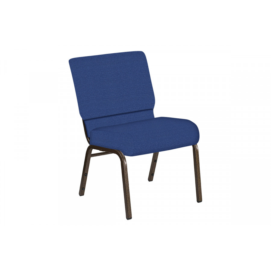 BLNK Church Chair in Phoenix with Gold Vein Frame - Sailor, 21"W