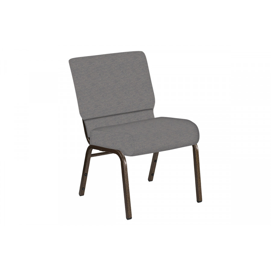BLNK Church Chair in Ravine with Gold Vein Frame - Granite, 21"W