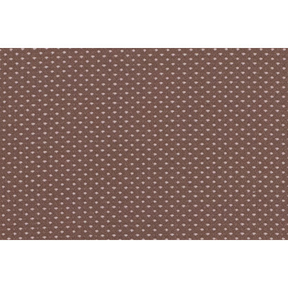 BLNK HERCULES Series Fabric Stacking Church Chair with Gold Vein Frame - Brown Dot