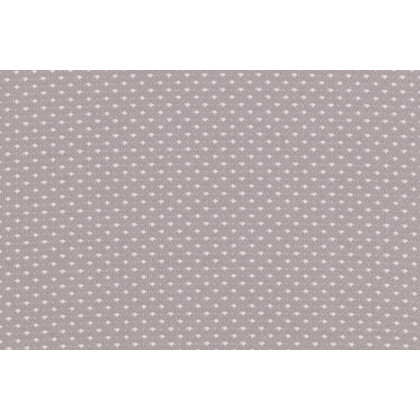 BLNK HERCULES Series Fabric Church Chair with Book Rack and Silver Vein Frame - Gray Dot