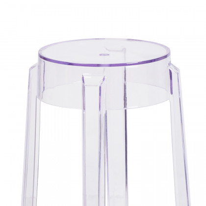 BLNK Laney Transparent Stool - 25.75"H