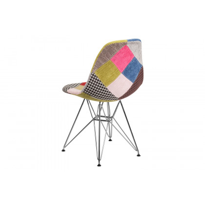 BLNK - Elon Series Fabric Chair with Chrome Base