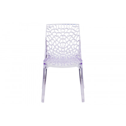 BLNK - Vision Series Transparent Stacking Side Chair