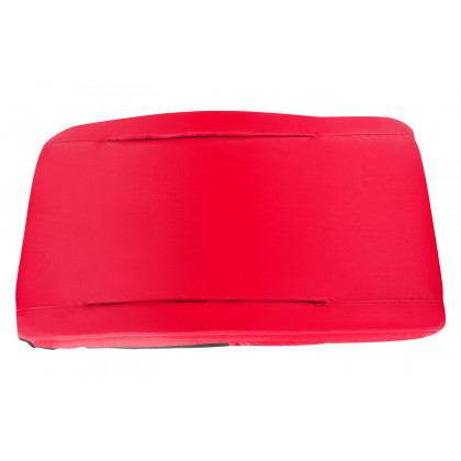 BLNK Malta Portable Lightweight Reclining Stadium Chair with Armrests, Padded Back and Seat - Red