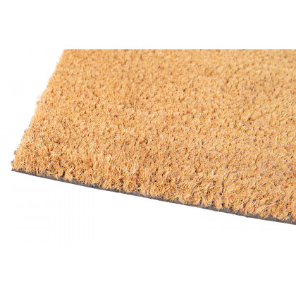 BLNK Harbold Coir Indoor-Outdoor Solid Doormat with Non-Slip Backing - Natural