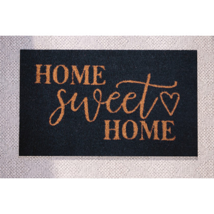 BLNK - Harbold Coir Indoor-Outdoor Doormat with Home Sweet Home Message and Non-Slip Backing