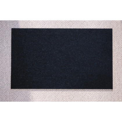 BLNK Harbold Coir Indoor-Outdoor Solid Doormat with Non-Slip Backing - Navy