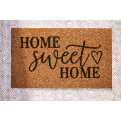 BLNK - Harbold Indoor-Outdoor Doormat with Home Sweet Home Message and Non-Slip Backing