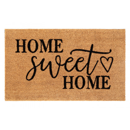 BLNK - Harbold Indoor-Outdoor Doormat with Home Sweet Home Message and Non-Slip Backing