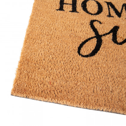 BLNK - Harbold Indoor-Outdoor Doormat with Home Sweet Home Message and Non-Slip Backing