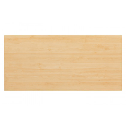 BLNK Tiverton Commercial Industrial Modern Office Computer Desk - Maple/White