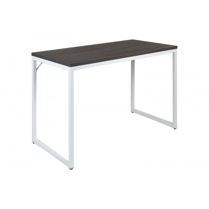 BLNK Tiverton Commercial Industrial Modern Office Computer Desk - Rustic Gray/White