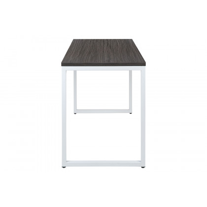 BLNK Tiverton Commercial Industrial Modern Office Computer Desk - Rustic Gray/White