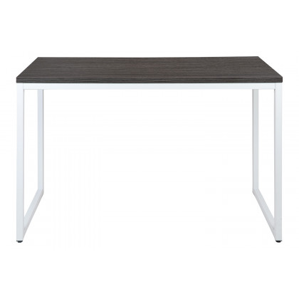 BLNK Tiverton Commercial Industrial Modern Office Computer Desk - Rustic Gray/White