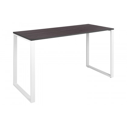 BLNK Kimberly Industrial Style Commercial Computer Desk - Rustic Gray