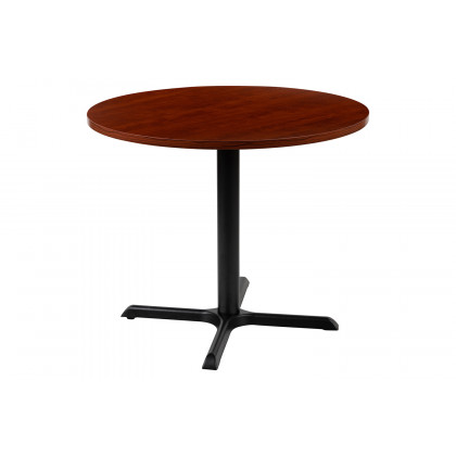 BLNK Chapman Round Multi-Purpose Conference Table - Cherry