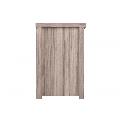 BLNK Sheffield Classic TV Stand up to 80" TVs - Finish with Full Glass Doors - Gray Wash Oak