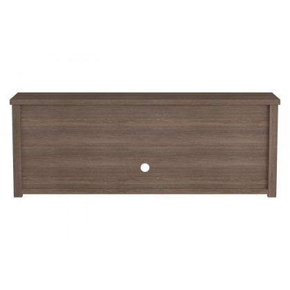 BLNK Kilead Farmhouse Engineered Wood Framed Media Console TV Stand for up to 80" TVs with Open Storage - Modern Espresso