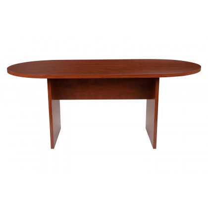 BLNK Jones Oval Conference Table - Cherry