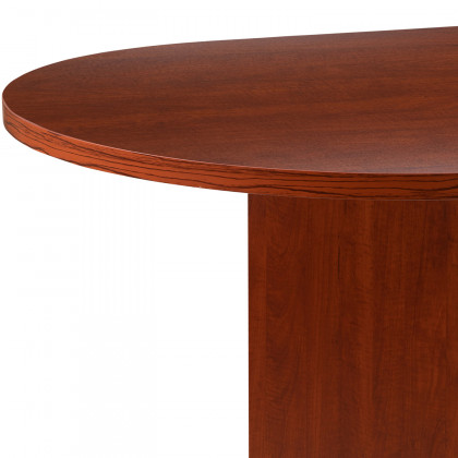 BLNK Jones Oval Conference Table - Cherry