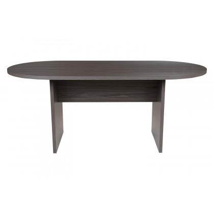 BLNK Jones Oval Conference Table - Rustic Gray