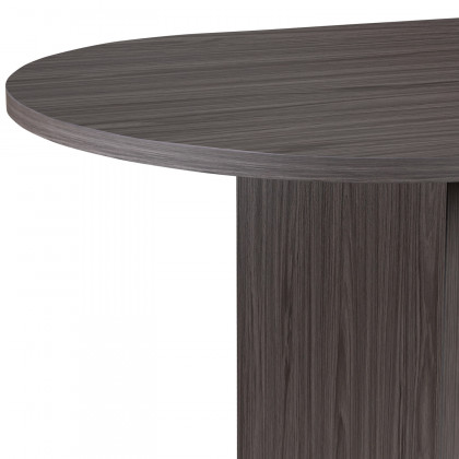 BLNK Jones Oval Conference Table - Rustic Gray