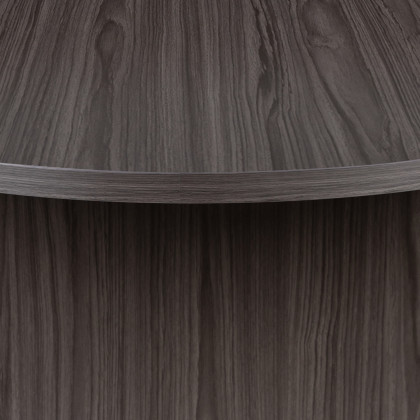 BLNK Jones Oval Conference Table - Rustic Gray