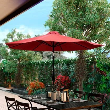 BLNK - Kona Round Umbrella with Crank and Tilt Function