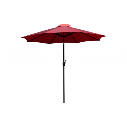 BLNK Kona Round Umbrella with Crank and Tilt Function - Red
