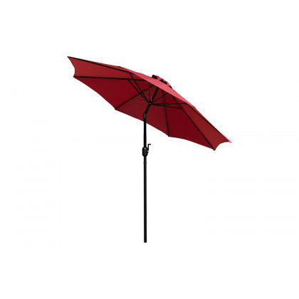 BLNK Kona Round Umbrella with Crank and Tilt Function - Red