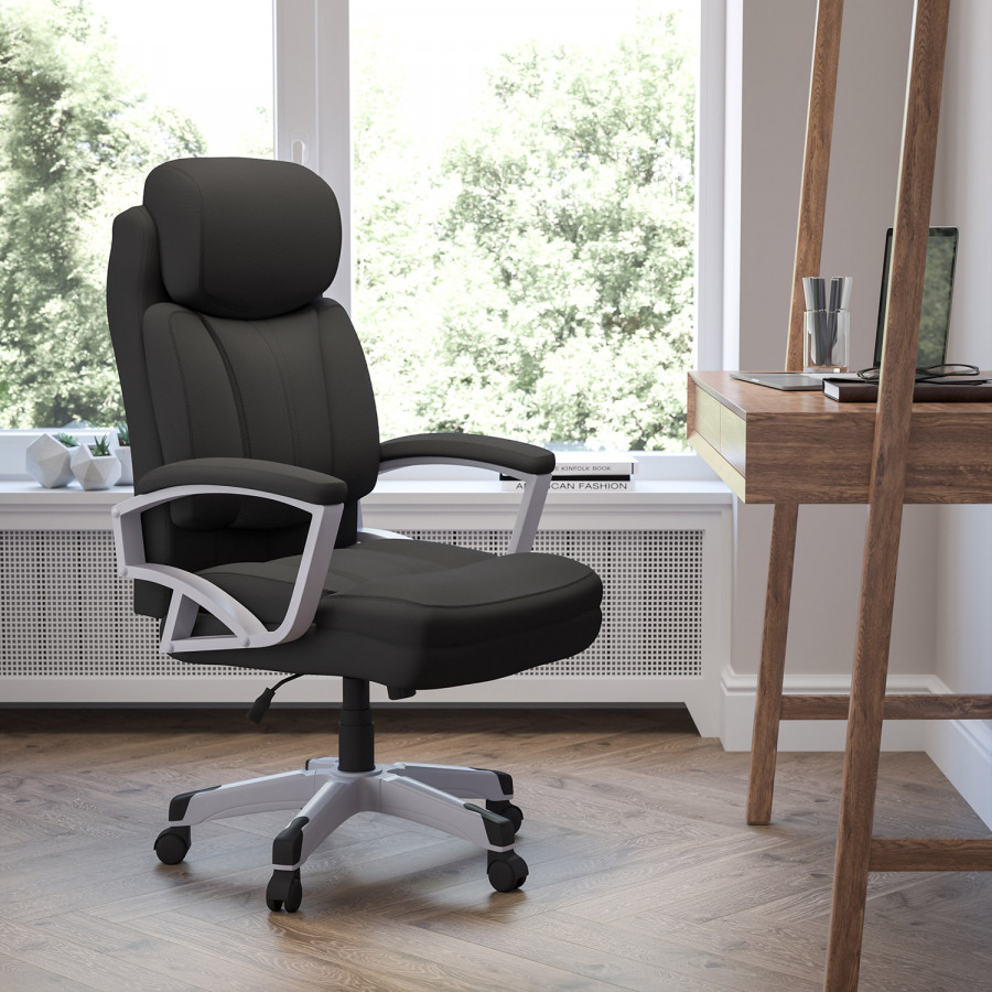 BLNK - HERCULES Series Fabric Executive Swivel Ergonomic Office Chair with Arms