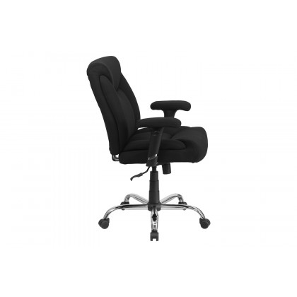 BLNK - HERCULES Series Fabric Deep Tufted Swivel Ergonomic Task Office Chair with Adjustable Arms
