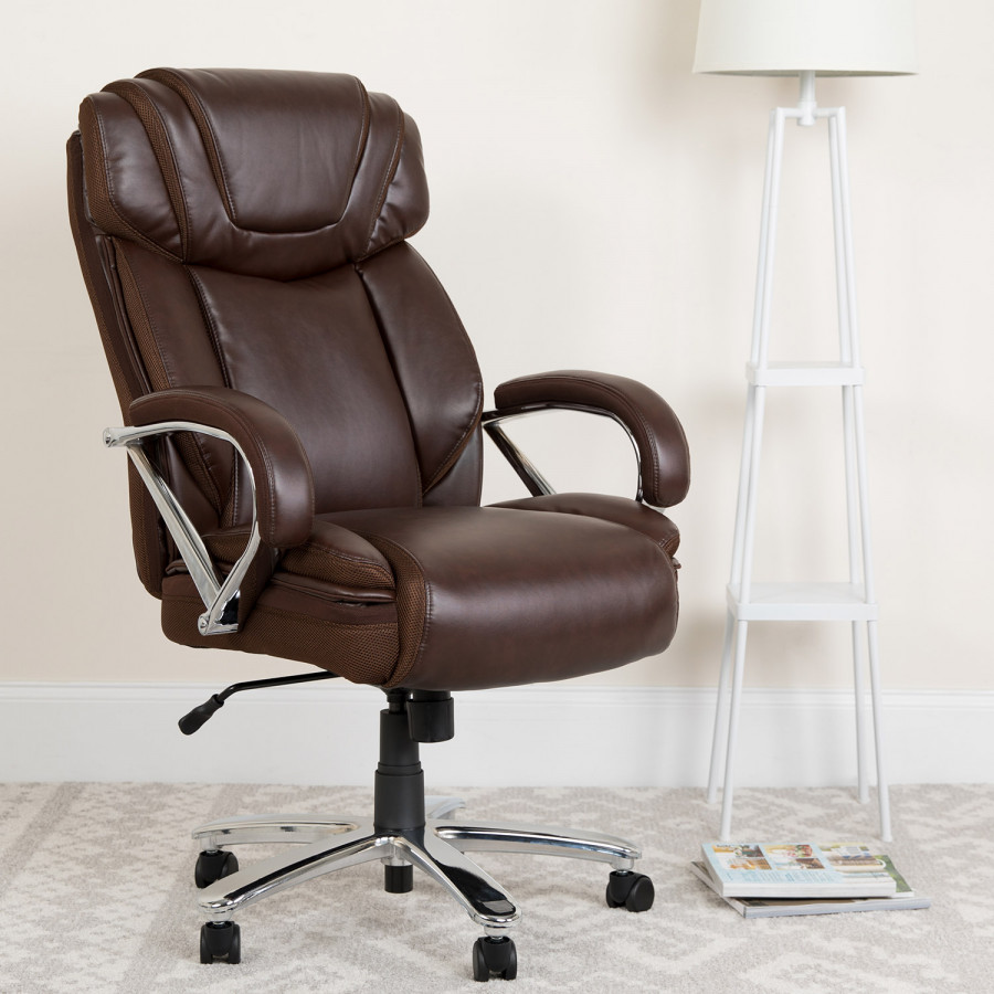 BLNK - HERCULES Series LeatherSoft Executive Swivel Ergonomic Office Chair with Extra Wide Seat