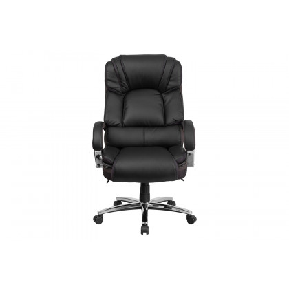 BLNK - HERCULES Series LeatherSoft Executive Swivel Ergonomic Office Chair with Chrome Base and Arms