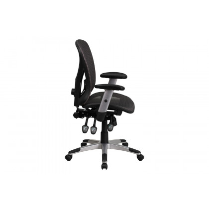 BLNK - Sam Mid-Back Mesh Multifunction Executive Swivel Ergonomic Office Chair with Adjustable Arms