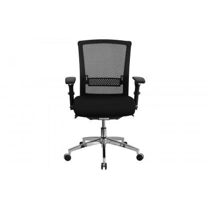 BLNK HERCULES Series Mesh Multifunction Ergonomic Office Chair with Seat Slider - Short