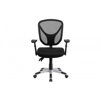 BLNK - Sam Mid-Back Mesh Multifunction Swivel Ergonomic Task Office Chair with Adjustable Arms