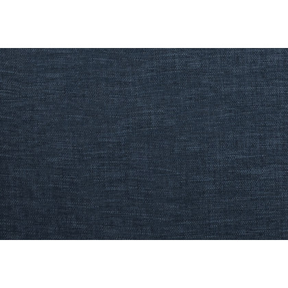 BLNK Delphine Faux Linen Premium Convertible Split Back Sofa Futon with Curved Armrests and Solid Wood Legs - Navy