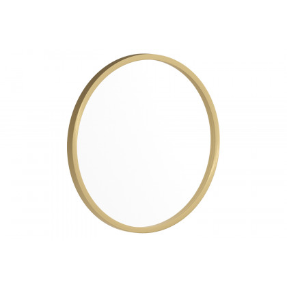 BLNK Julianne Style 2 Round Metal Framed Wall Mirror - Gold, 16"D