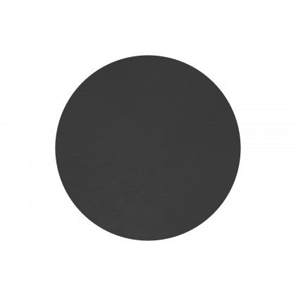 BLNK Julianne Style 2 Round Metal Framed Wall Mirror - Black, 16"D