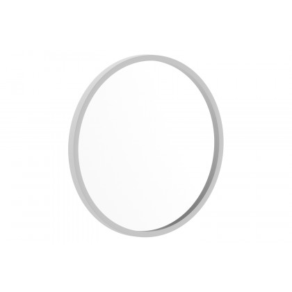 BLNK Julianne Style 2 Round Metal Framed Wall Mirror - Silver, 16"D