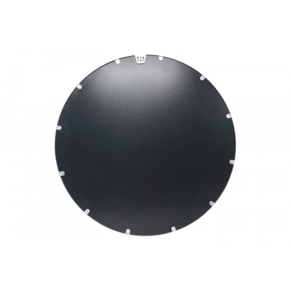 BLNK Julianne Style 2 Round Metal Framed Wall Mirror - Silver, 16"D