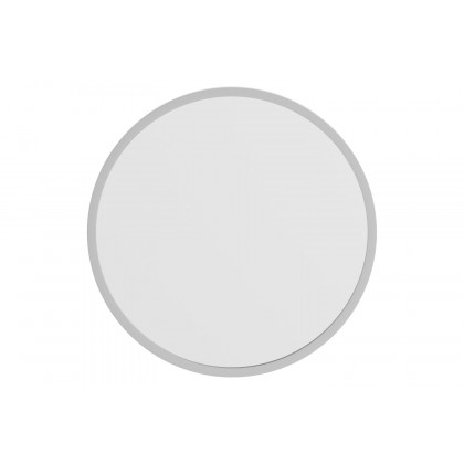 BLNK Julianne Style 2 Round Metal Framed Wall Mirror - Silver, 16"D